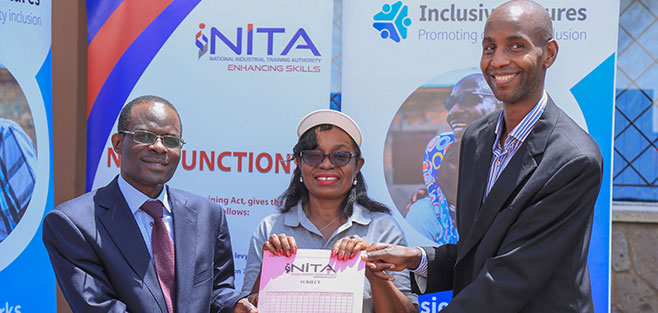 Safaricom partners with NITA and sightsavers to offer internships for people with disabilities