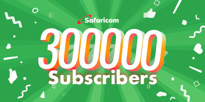 We Connect 300,000 Kenyans