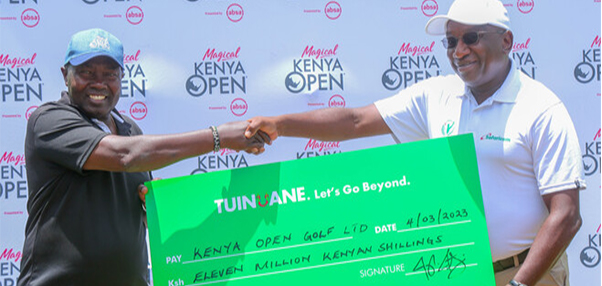 KES 11 Million Sponsorship for the 2023 Magical Kenya Open 