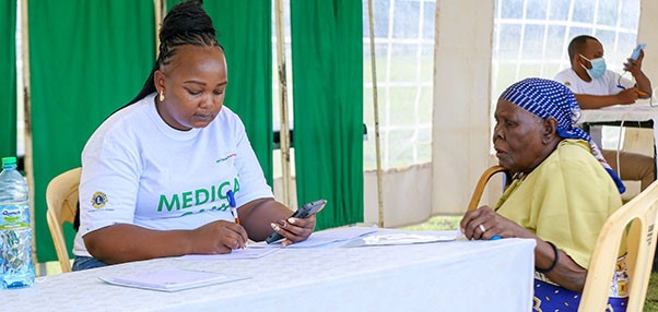 Free Medical Camp Organized by M-PESA Foundation in Kirinyaga County