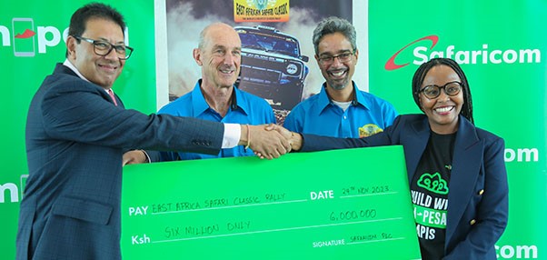 Safaricom Injects KES. 6 Million To Support The 11th Edition Of The East African Safari Classic Rally