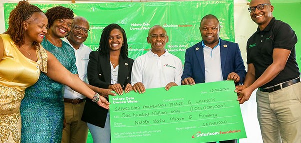 Safaricom Foundation Announces KES 210 Million Investment In Community Programmes Countrywide As It Launches Ndoto Zetu Phase 6