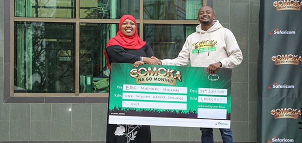 Machakos Clinical Officer Wins KES 1 Million in Safaricom's Gomoka na Go Promotion